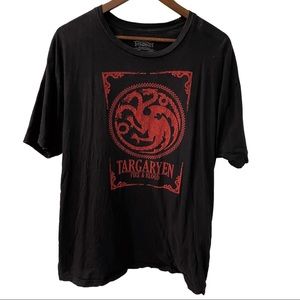 Game of Thrones Targaryen Fire & Blood House of the Dragon HBO Shirt